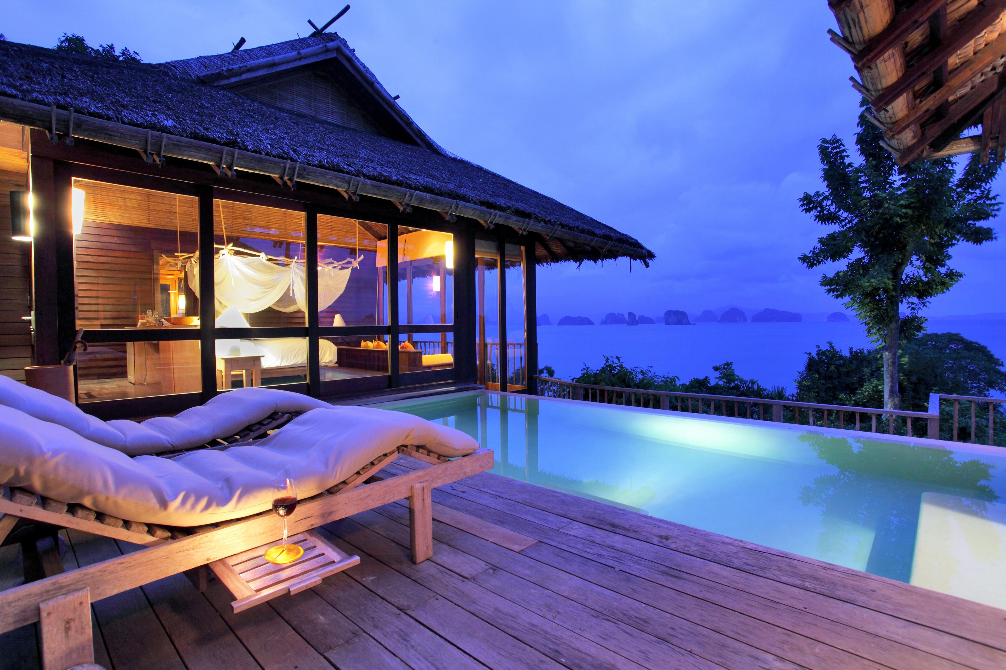 Роскошь природы. Six senses Yao noi. Six senses Yao noi Мальдивы. Six senses Thailand bassein. Бассейн с видом на океан.